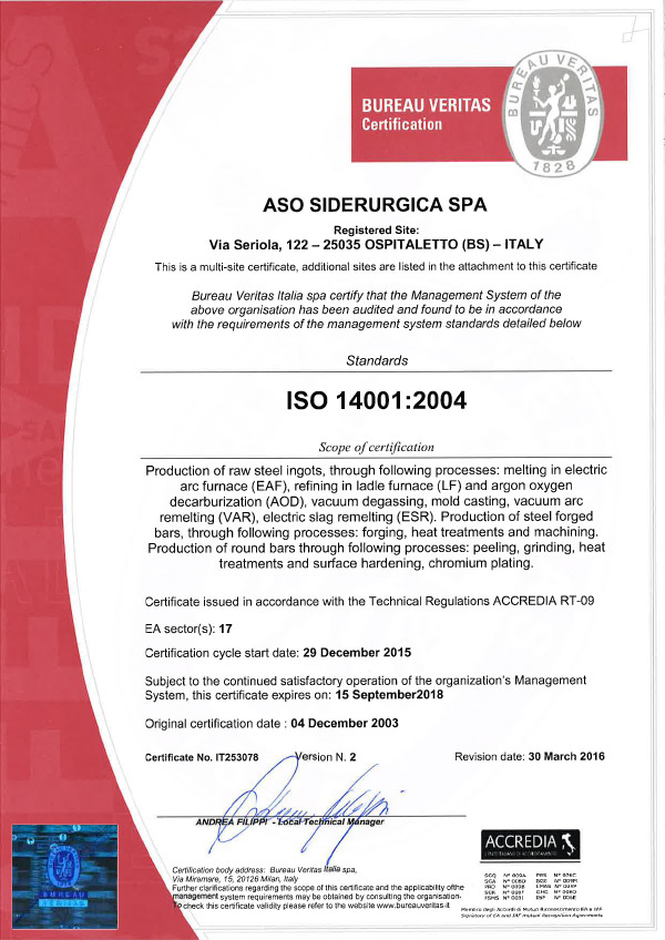 14001 ASO SIDERURGICA
