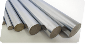 Barra de aço cromada